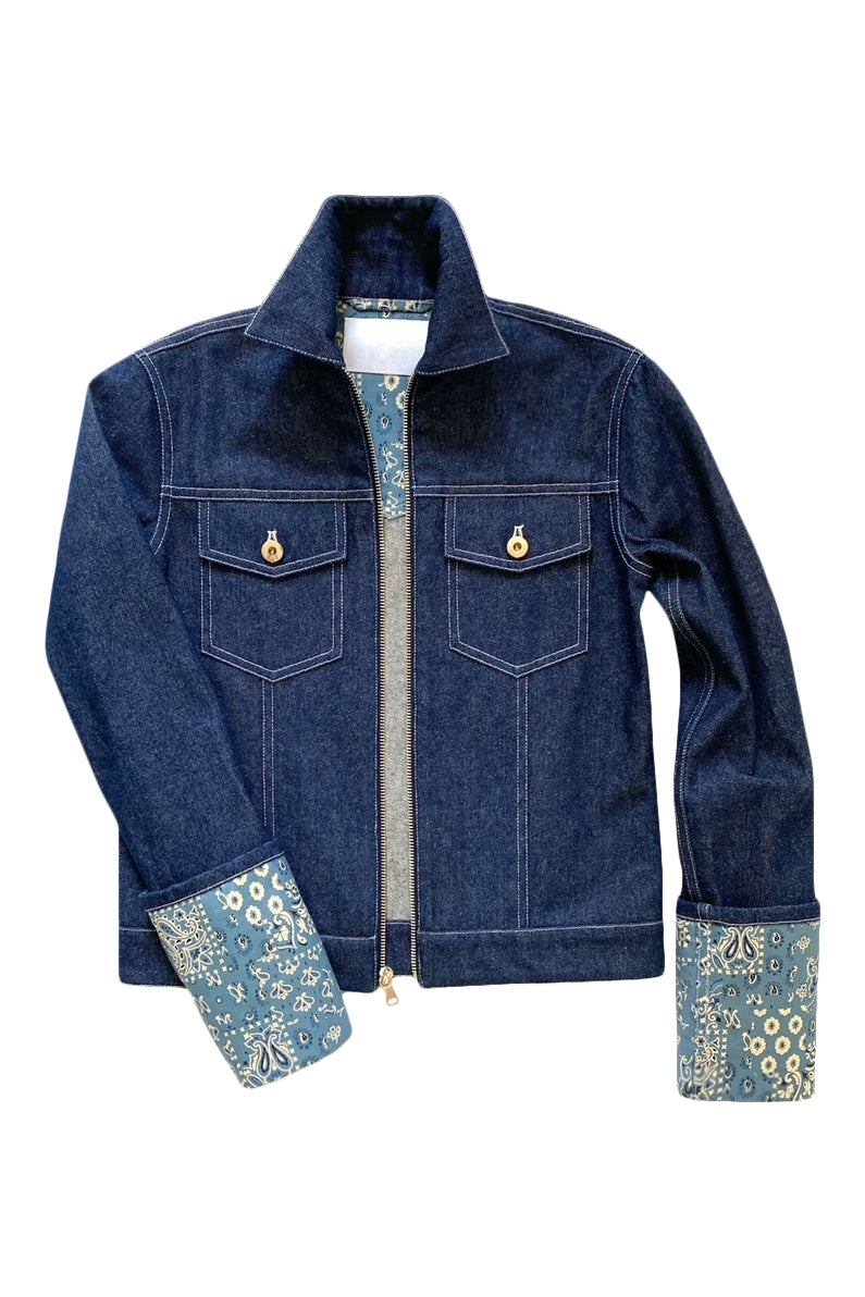 Deep Cuff Jean Jacket Light
