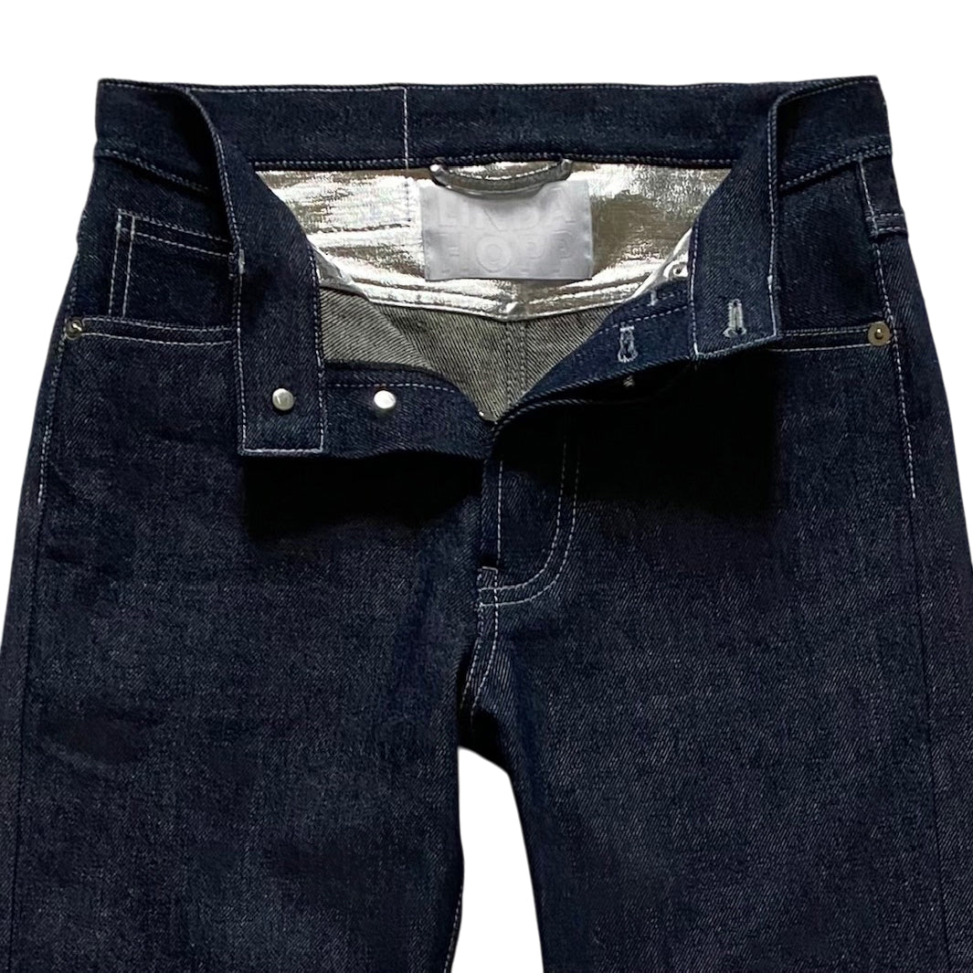 Silver Cuff Jeans
