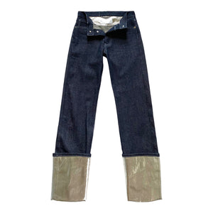 Silver Cuff Jeans