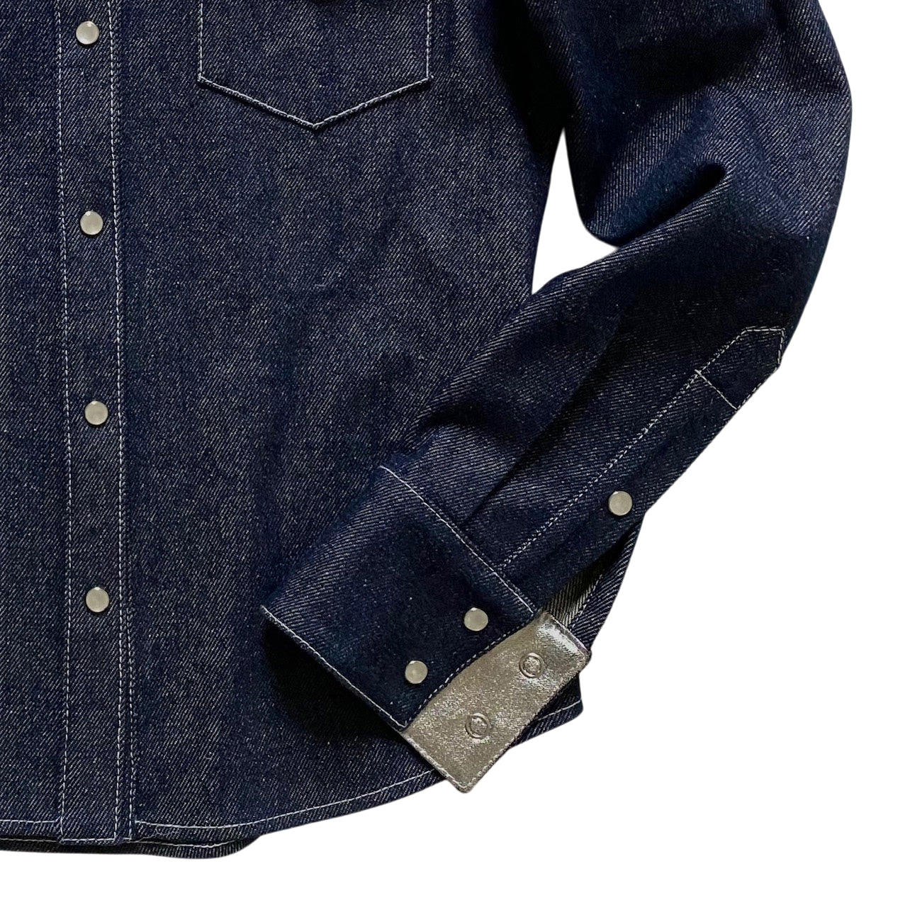 Silver Denim Shirt