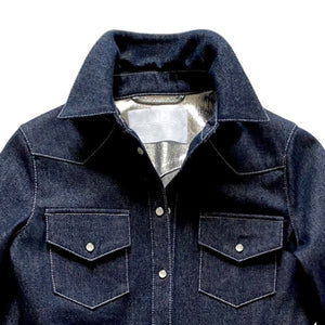 Silver Denim Shirt