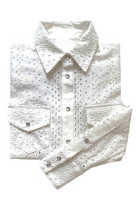 Western Eyelet Shirt
